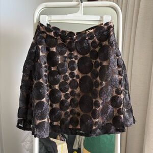 Cult Gaia Embellished Mini Skirt Black